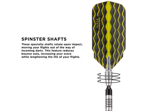 Image of Viper The Freak Soft Tip Darts Knurled and Shark Fin Barrel 18 Grams - HomeFitPlay