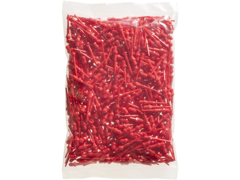 Image of Viper Tufflex Tips II 2BA Red 500Ct Soft Dart Tips - HomeFitPlay