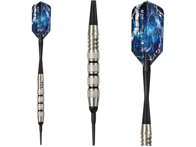Viper Silver Thunder Soft Tip Darts 4 Knurled Rings 16 Grams - HomeFitPlay