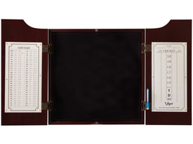 Viper Hudson Dartboard Cabinet Mahogany - HomeFitPlay