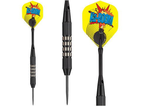 Image of Viper Comix Steel Tip Darts Black 22 Grams - HomeFitPlay