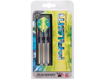 Elkadart Prism Ringed Silver Steel Tip Darts - HomeFitPlay