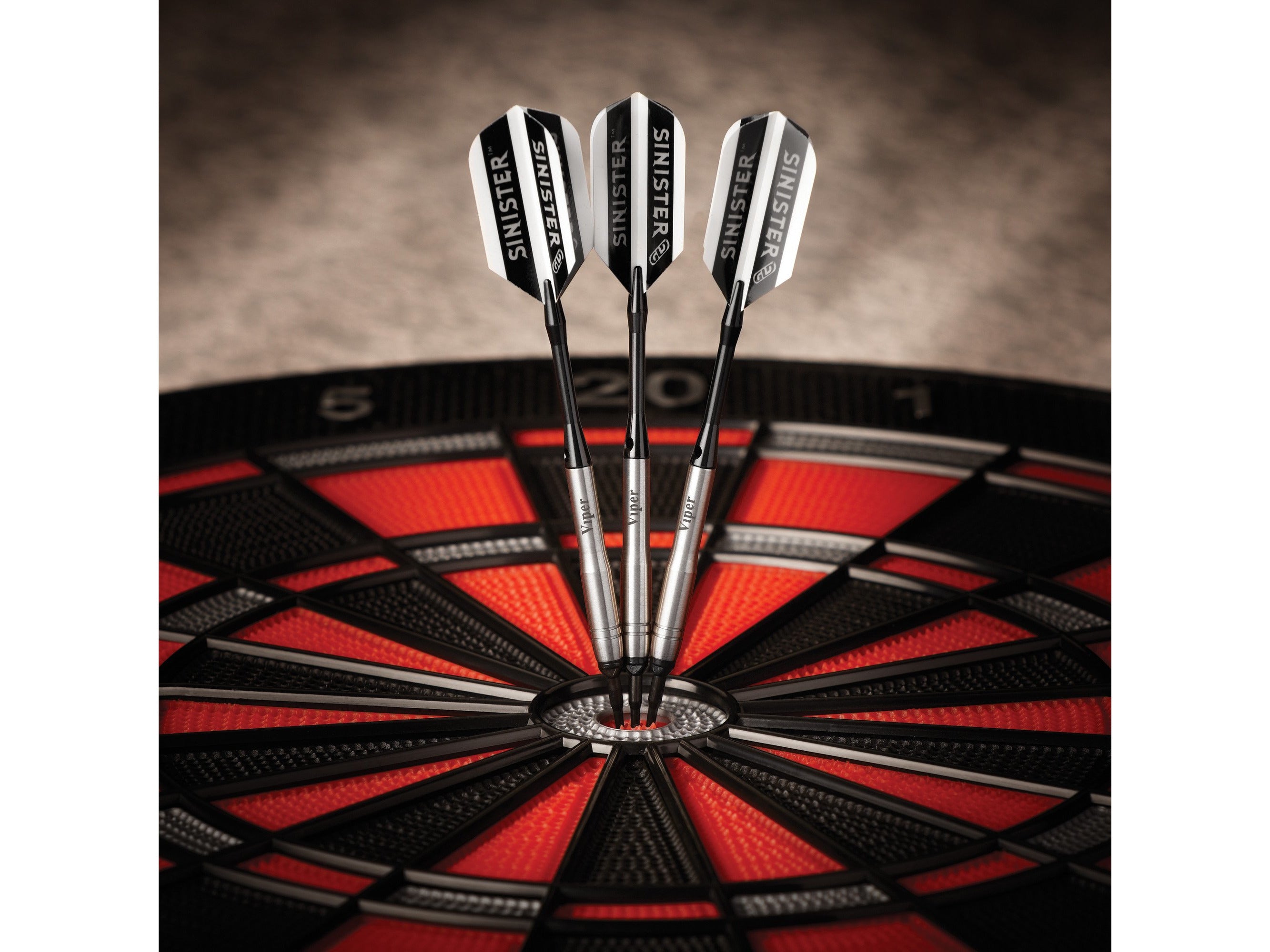 Viper Sinister 95% Tungsten Soft Tip Darts Grooved Barrel 18 Grams - HomeFitPlay
