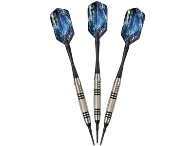 Viper Silver Thunder Soft Tip Darts 1 Knurled Ring 20 Grams - HomeFitPlay