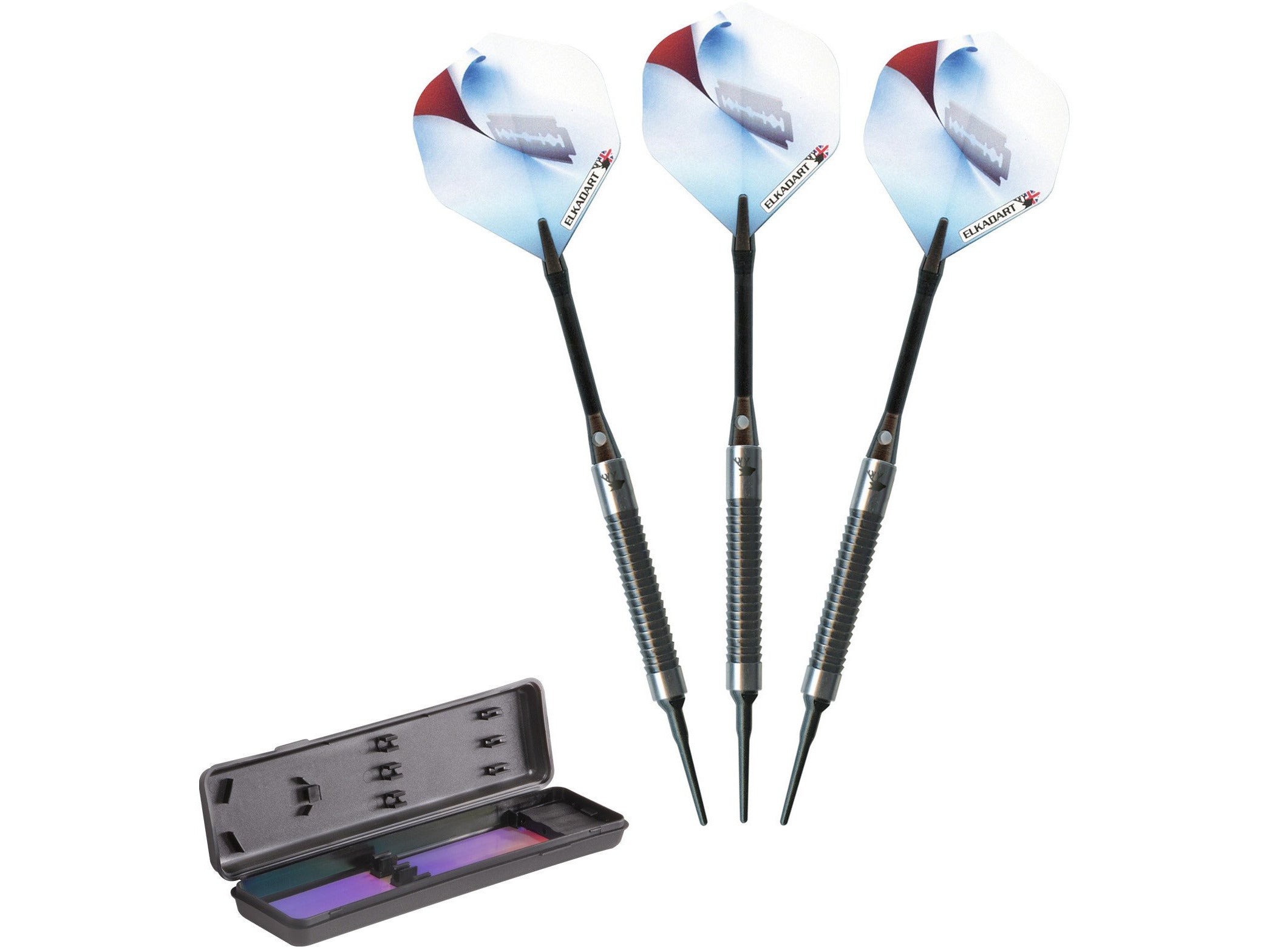 Elkadart Razor 80% Tungsten Soft Tip Darts #1 Barrel Style - HomeFitPlay