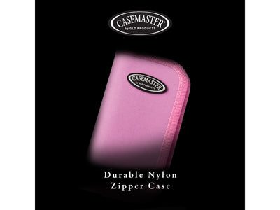 Casemaster Deluxe Pink Nylon Dart Case - HomeFitPlay