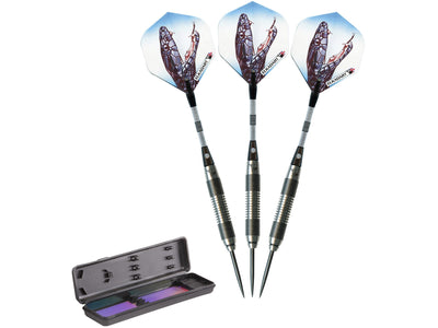 Elkadart Black Mamba 80% Tungsten Steel Tip Darts - HomeFitPlay