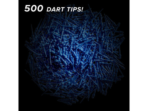 Image of Viper Tufflex Tips II 2BA Blue 500Ct Soft Dart Tips - HomeFitPlay
