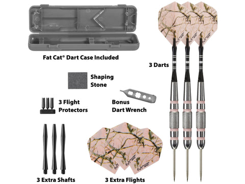Image of Fat Cat Realtree APC Steel Tip Darts 23gm - HomeFitPlay