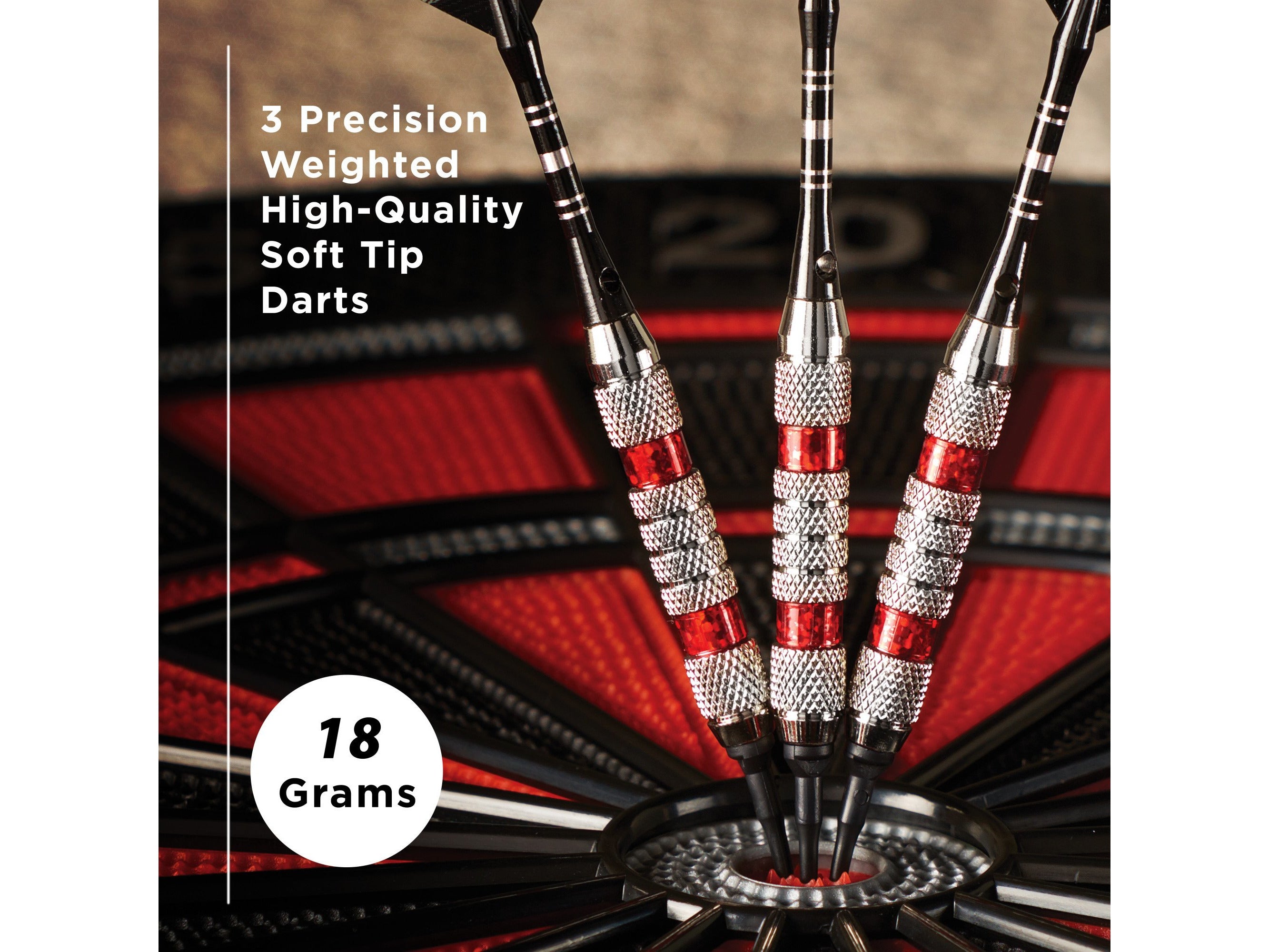 Viper Wind Runner Red Soft Tip Darts 18 Grams - HomeFitPlay