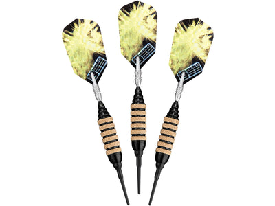 Viper Spinning Bee Black Soft Tip Darts 16 Grams - HomeFitPlay