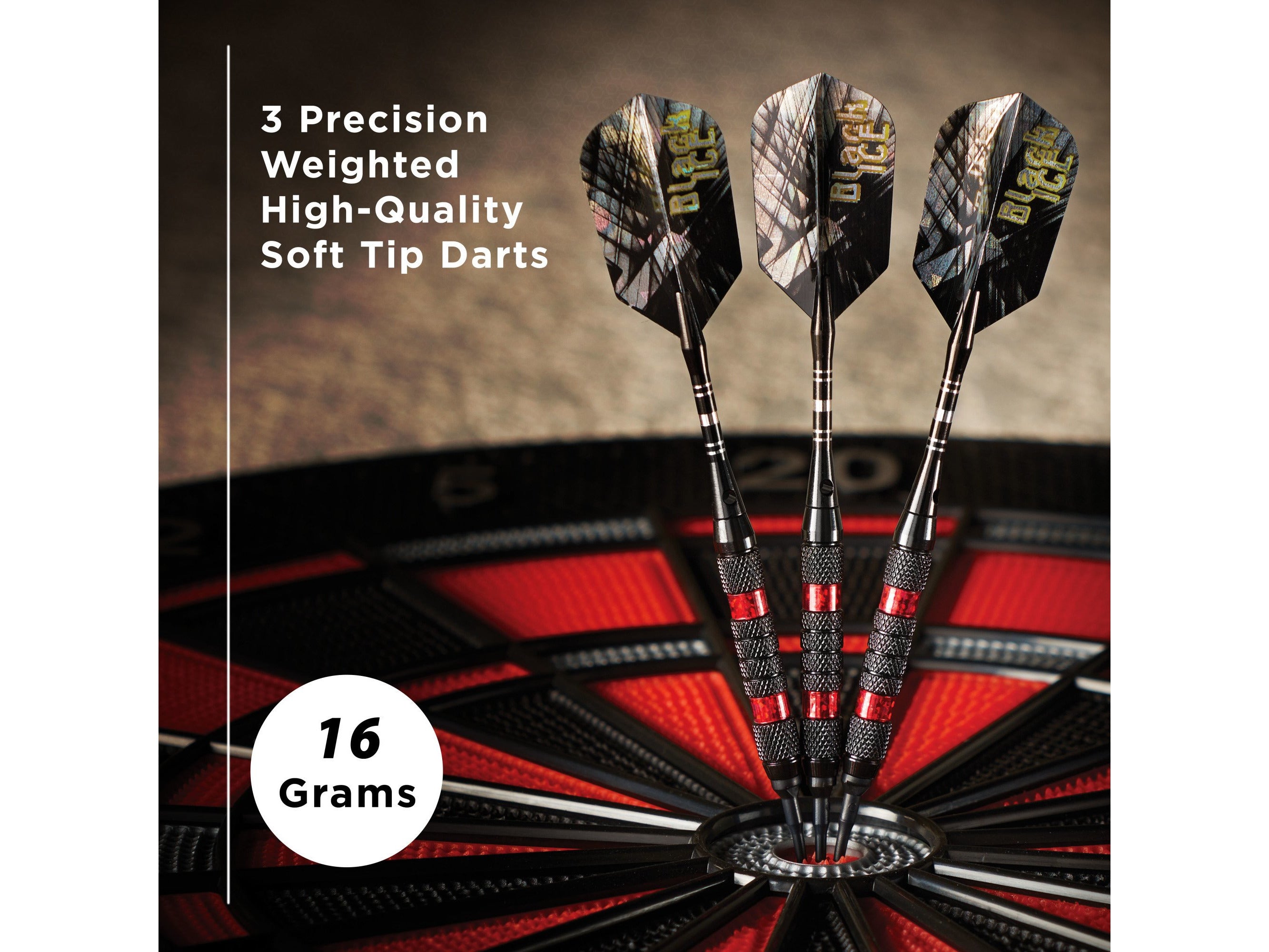 Viper Black Ice Red Soft Tip Darts - HomeFitPlay