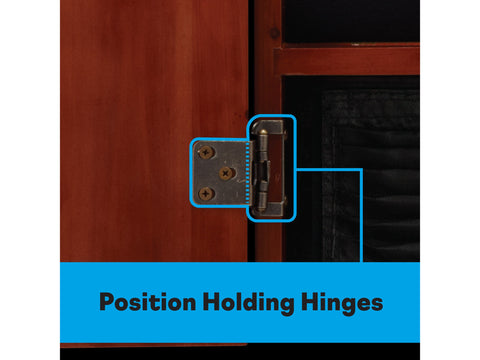 Image of Viper Metropolitan Cinnamon Steel Tip Dartboard Cabinet - HomeFitPlay