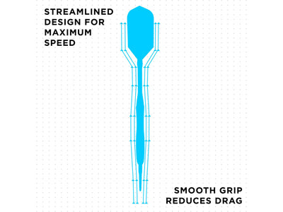 Viper Sinister 95% Tungsten Soft Tip Darts Tapered Barrel 18 Grams - HomeFitPlay