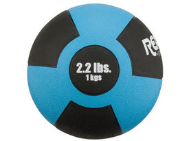 Reactor Rubber Medicine Ball (2.2 lb - Light Blue) - HomeFitPlay