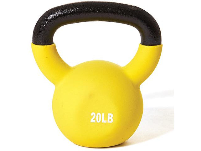 Champion Barbell&#174; Vinyl Coated Kettlebell (20lb) - HomeFitPlay