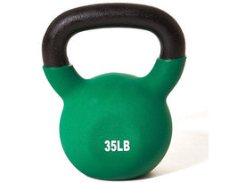 Champion Barbell&#174; Vinyl Coated Kettlebell (35lb) - HomeFitPlay