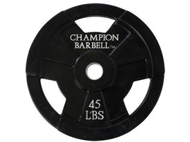 45lb. Olympic Rubber Coated Grip Plate - HomeFitPlay