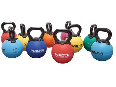 Reactor 8" Rubber Kettlebell (6lb) - HomeFitPlay