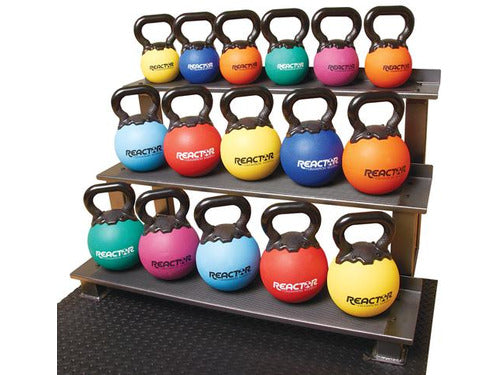 Reactor 8" Rubber Kettlebell (8lb) - HomeFitPlay