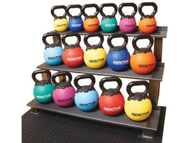 Reactor 8" Rubber Kettlebell (8lb) - HomeFitPlay