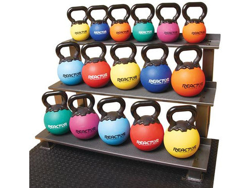Reactor 8" Rubber Kettlebell (12lb) - HomeFitPlay