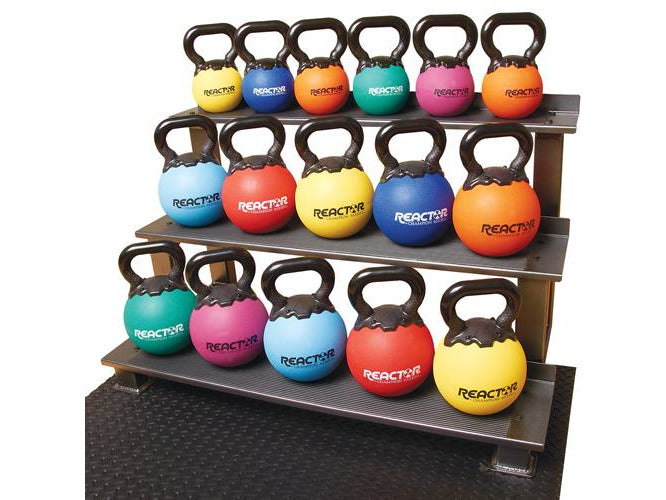 Reactor 8" Rubber Kettlebell (14lb) - HomeFitPlay