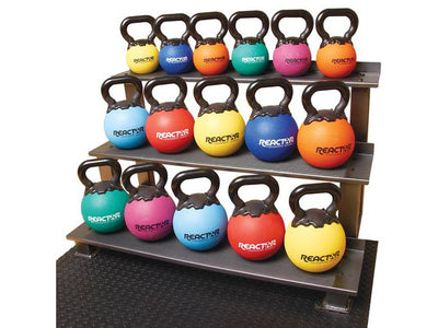 Reactor 8" Rubber Kettlebell (16lb) - HomeFitPlay