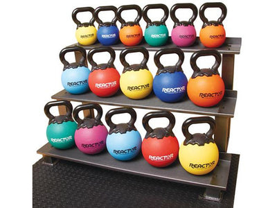 Reactor 8" Rubber Kettlebell (18lb) - HomeFitPlay