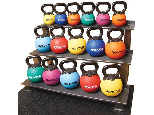Reactor 8" Rubber Kettlebell (25lb) - HomeFitPlay