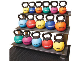 Reactor 8" Rubber Kettlebell (25lb) - HomeFitPlay