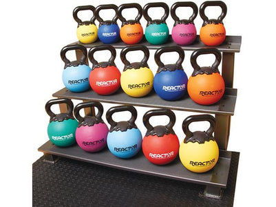 Reactor 8" Rubber Kettlebell (30lb) - HomeFitPlay