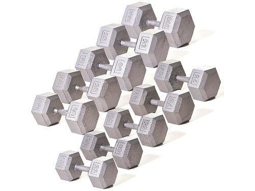 Hex Dumbbell Set (55-100 lb.) - HomeFitPlay