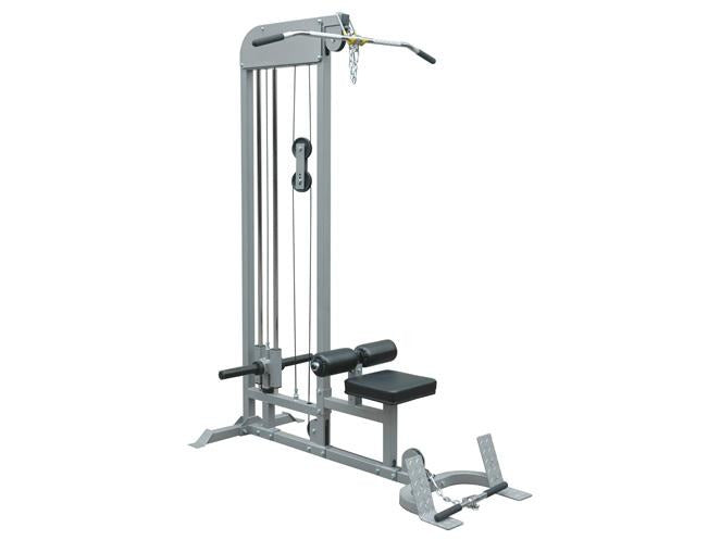 Plate-Loaded Lat Pulldown/Low Row Machine - HomeFitPlay