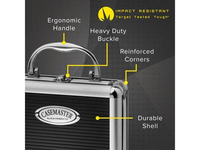 Casemaster Ternion Aluminum Dart Case - HomeFitPlay