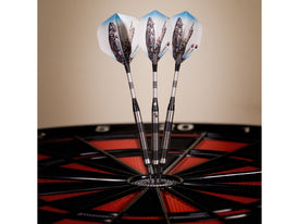Elkadart Black Mamba 80% Tungsten Soft Tip Darts Thin Barrel 