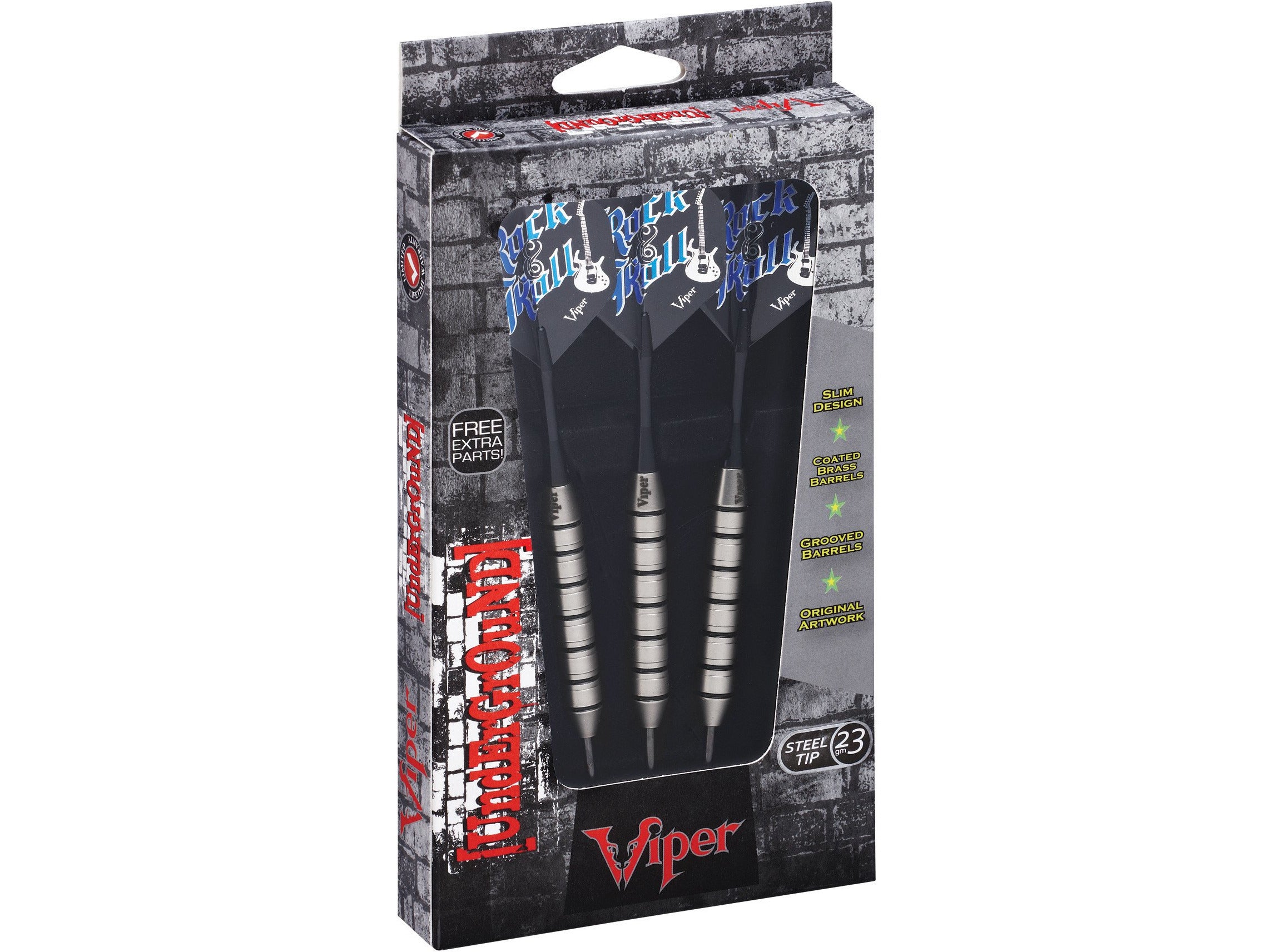 Viper Underground Steel Tip Darts Rock & Roll 23 Grams - HomeFitPlay