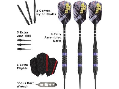 Viper Black Ice Purple Soft Tip Darts - HomeFitPlay