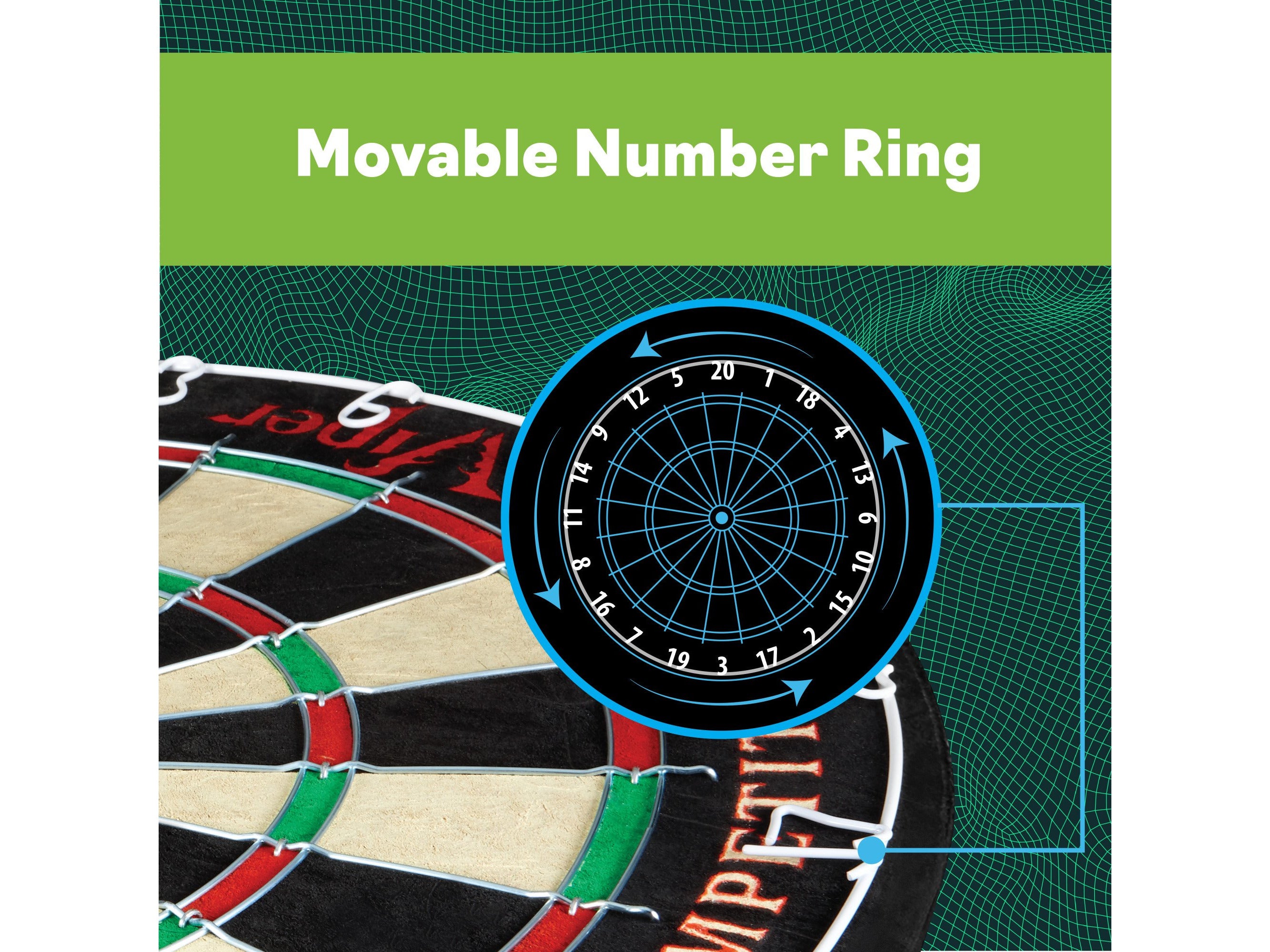 Viper League Sisal Dartboard - HomeFitPlay