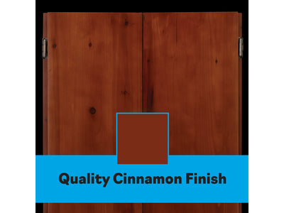 Viper Metropolitan Cinnamon Steel Tip Dartboard Cabinet - HomeFitPlay