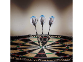 Elkadart Black Mamba 80% Tungsten Steel Tip Darts 