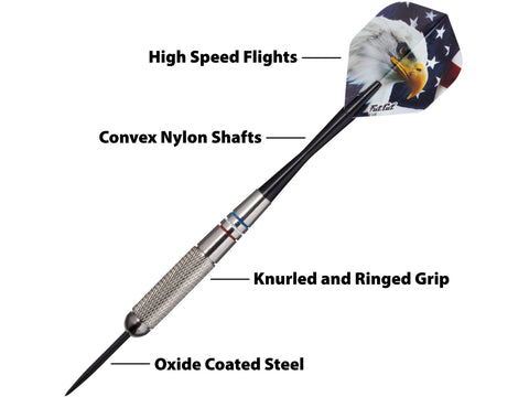 Image of Fat Cat Support Our Troops Dart Set 23 Grams - HomeFitPlay