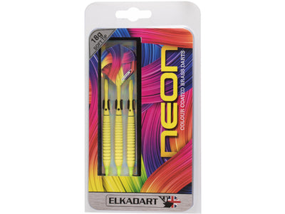 Elkadart Neon Yellow Soft Tip Darts 18 Grams - HomeFitPlay