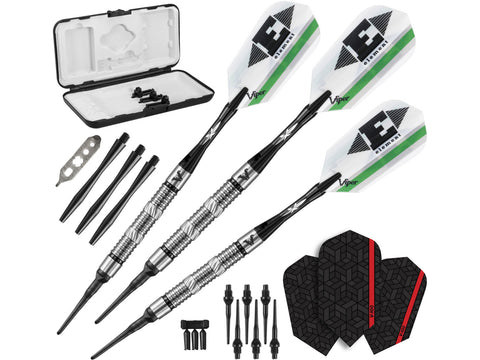 Image of Viper Element 90% Tungsten Soft Tip Darts Grooved Barrel 18 Grams - HomeFitPlay