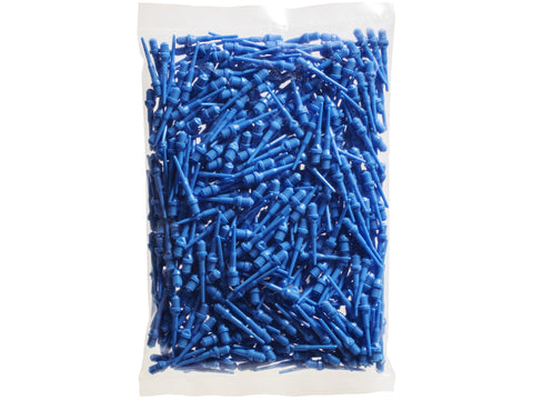 Image of Viper Tufflex Tips II 2BA Blue 500Ct Soft Dart Tips - HomeFitPlay