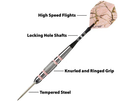 Fat Cat Realtree APC Steel Tip Darts 23gm 