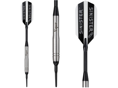 Viper Sinister 95% Tungsten Soft Tip Darts Grooved Barrel 18 Grams - HomeFitPlay