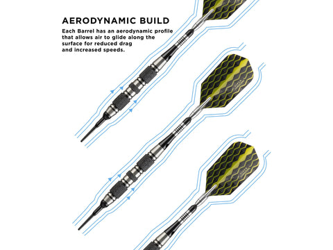 Image of Viper The Freak Soft Tip Darts 3 Knurled Rings Barrel 18 Grams - HomeFitPlay