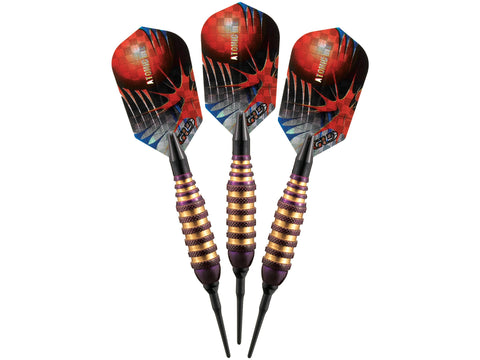 Image of Viper Atomic Bee Purple Soft Tip Darts 16 Grams - HomeFitPlay