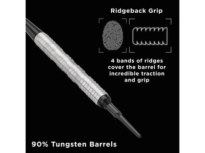 Fat Cat Bulletz 90% Tungsten Soft Tip Darts 18 Grams - HomeFitPlay
